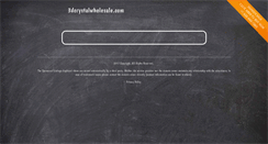 Desktop Screenshot of 3dcrystalwholesale.com