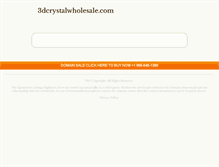 Tablet Screenshot of 3dcrystalwholesale.com